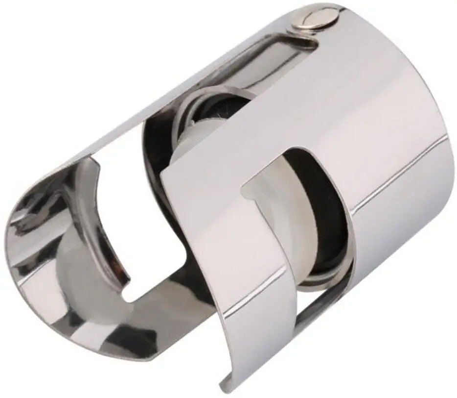 China Factory Price Silicone Sparkling Wine Stopper Champagne Sealer  Plastic Cork Material in Promotion