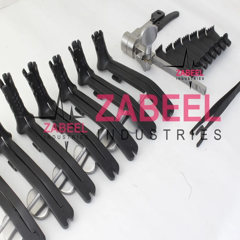 Caspar Micro Lumbar Discectomy Retractor Set Spinal Surgery Instrument orthopedics Veterinary by Zabeel Industries