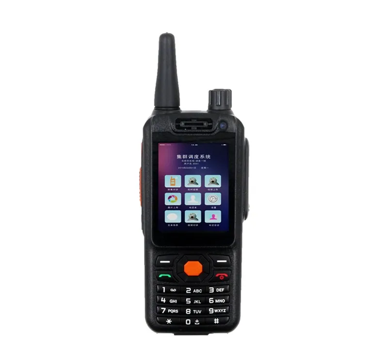 Grandtime Android OS 4G LTE POC радио Водонепроницаемая безопасная двухсторонняя рация с BT гарнитурой для полиции
