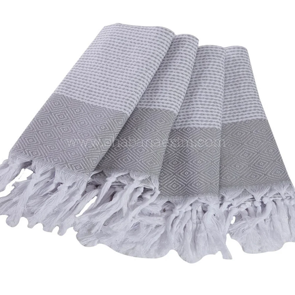 High Quality Fouta Towel Turkish Cotton Gulf Towel Hammam Fouta Hand Towel Cotton Peshtemal