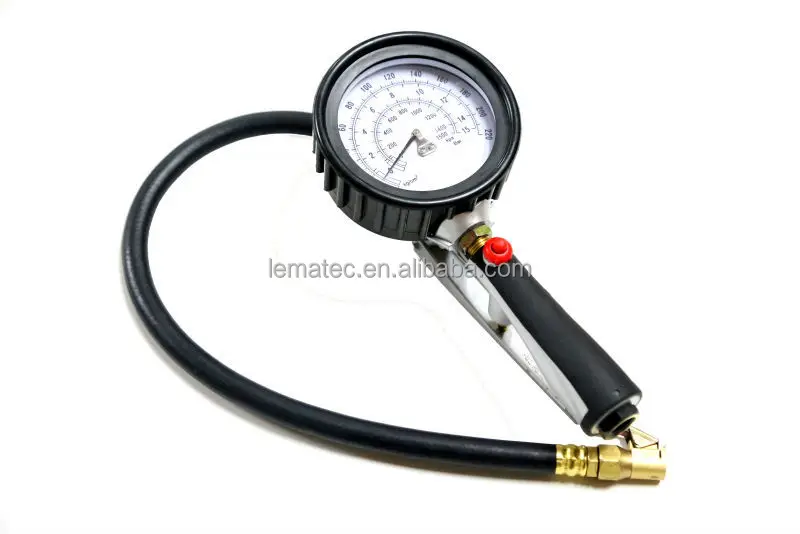 Dial Tire Inflator with Pressure Gauge Heavy Duty Made Taiwan High Accurate for Tyre Shop Repair Tool