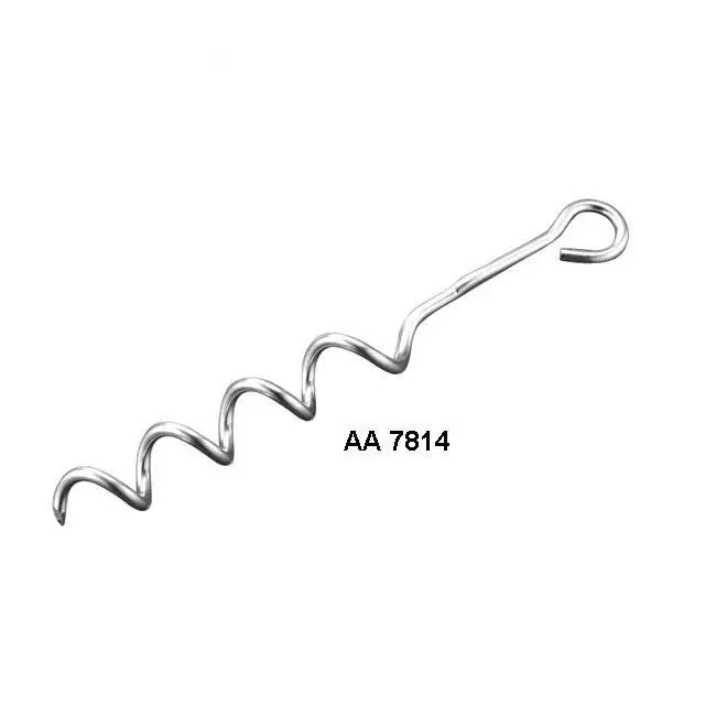 Useful Pet Product Out Door Dog Tie Out Steel Spiral Stake