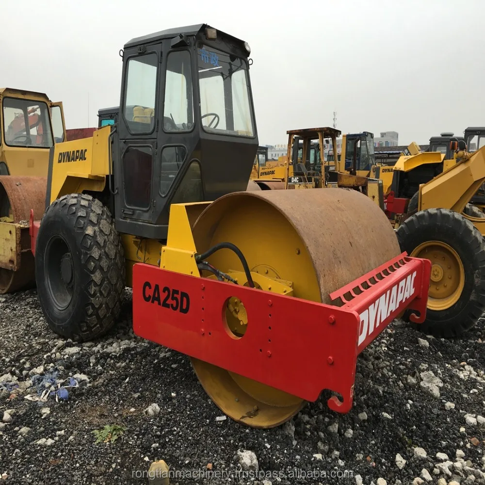 Dynapac ca25d road roller for sale, Japan used Dynapac road roller CA25D CA30D, single drum roller compactors