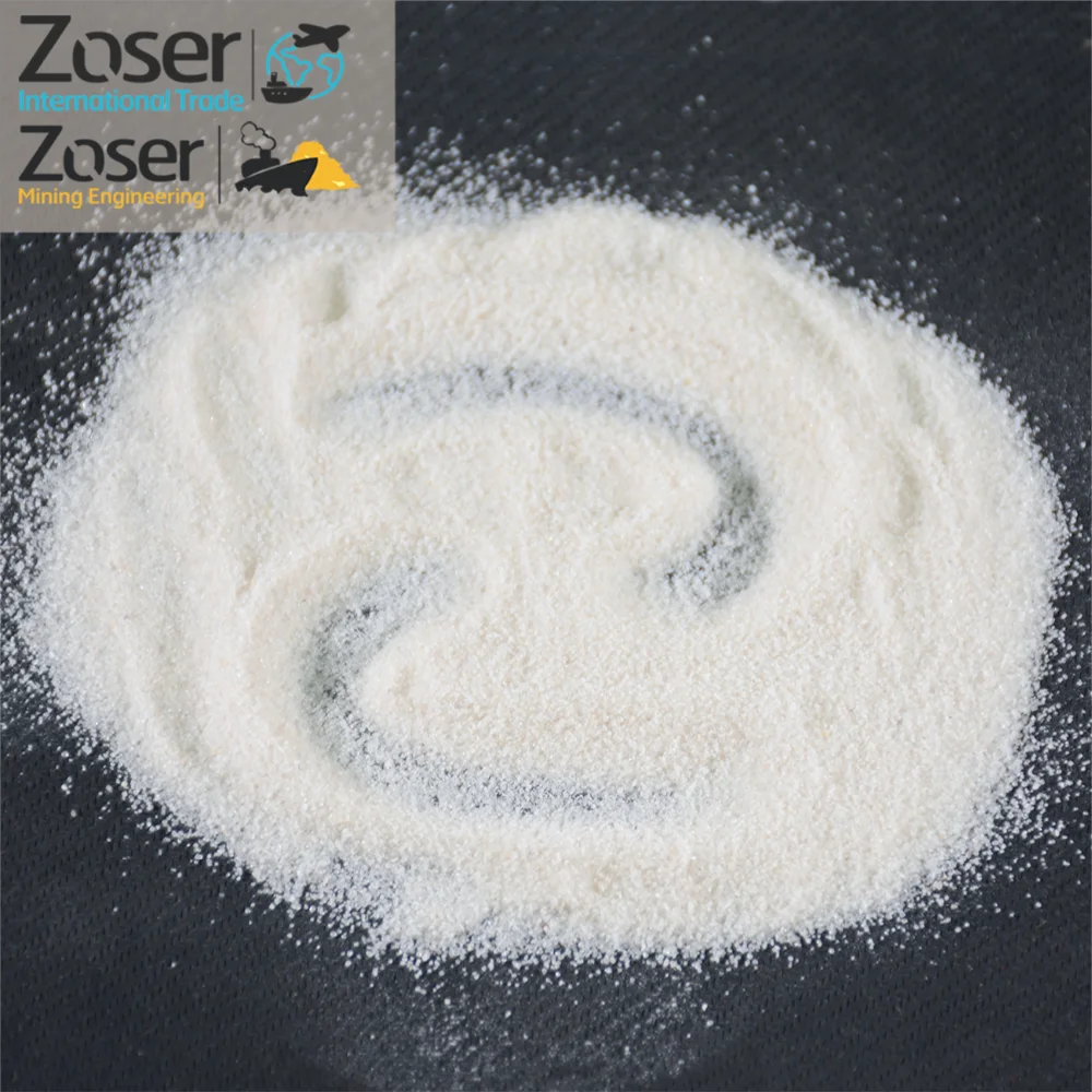 Glass grade Silica Sand, SiO2 99.8%, Fe2O3 0.01%. Very competitive  C&F price to most Asia port.