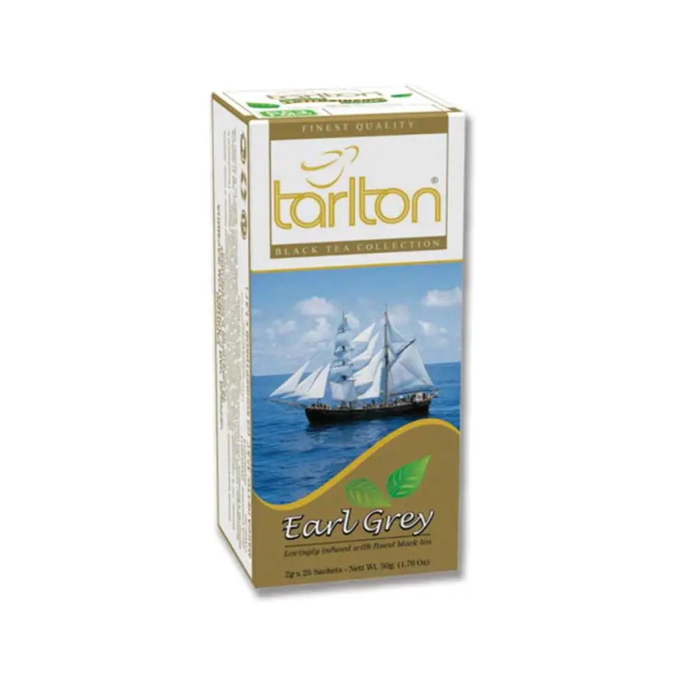 
Earl Grey Tea - Flavoured Black Tea Individually Wrapped in Paper Envelops - 25 Tea Bags - Whole sale Manufacturers 