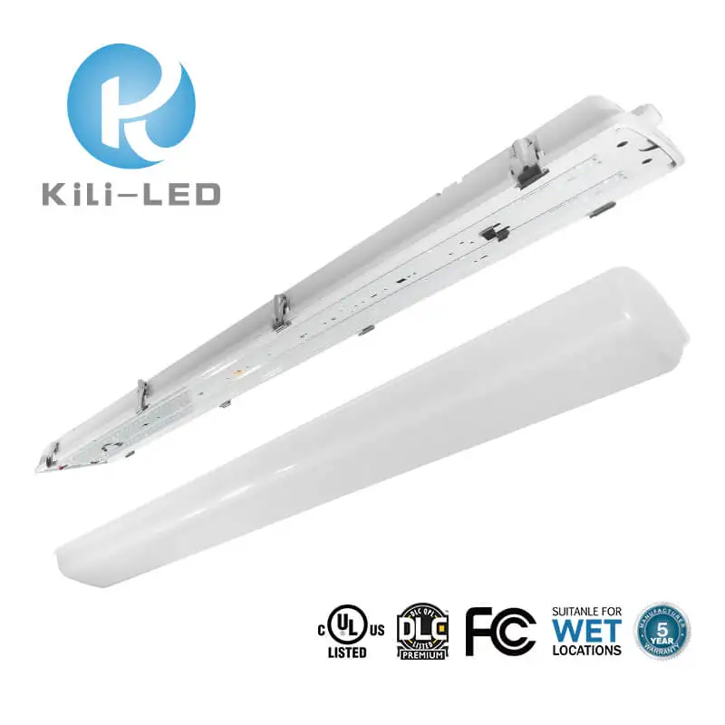 Top Sells Factory Price 2ft 4ft 8ft LED Vapor-Tight Fixture For Parking Garage