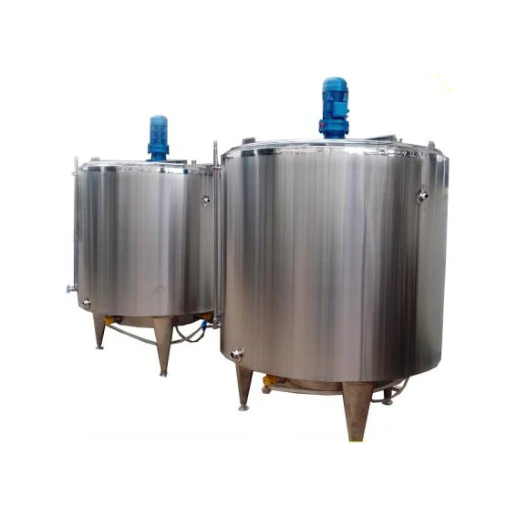 1000L Double Jacket Stainless Steel Steam Electric Heating Liquid Mixing Tank