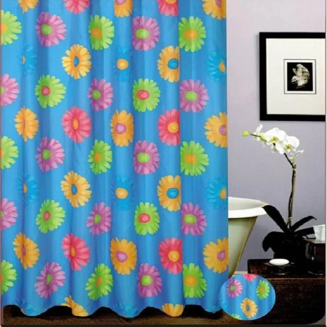Fun Shower Curtains Elegant Design Curtain For Room Space in Indian Supplier