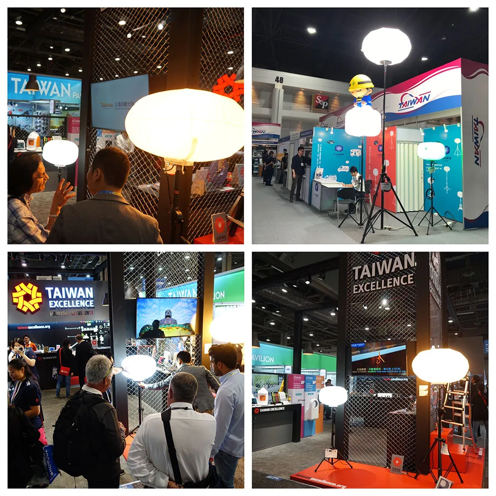 Тайваньская воздушная звезда, светодиодное освещение, воздушный шар, портативная башня для экстренных ситуаций 500 Вт