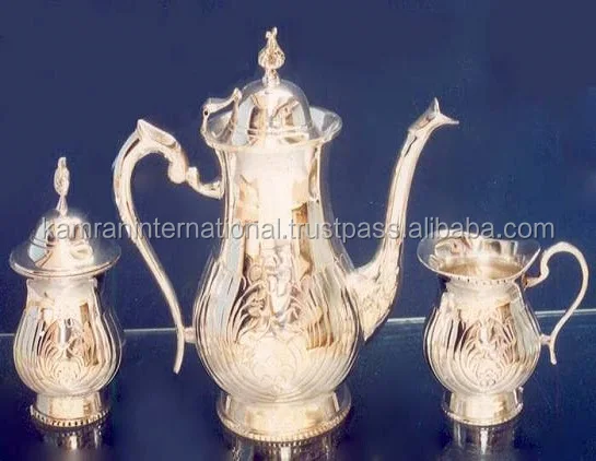 SILVER PLATED ENGLISH TEA SET