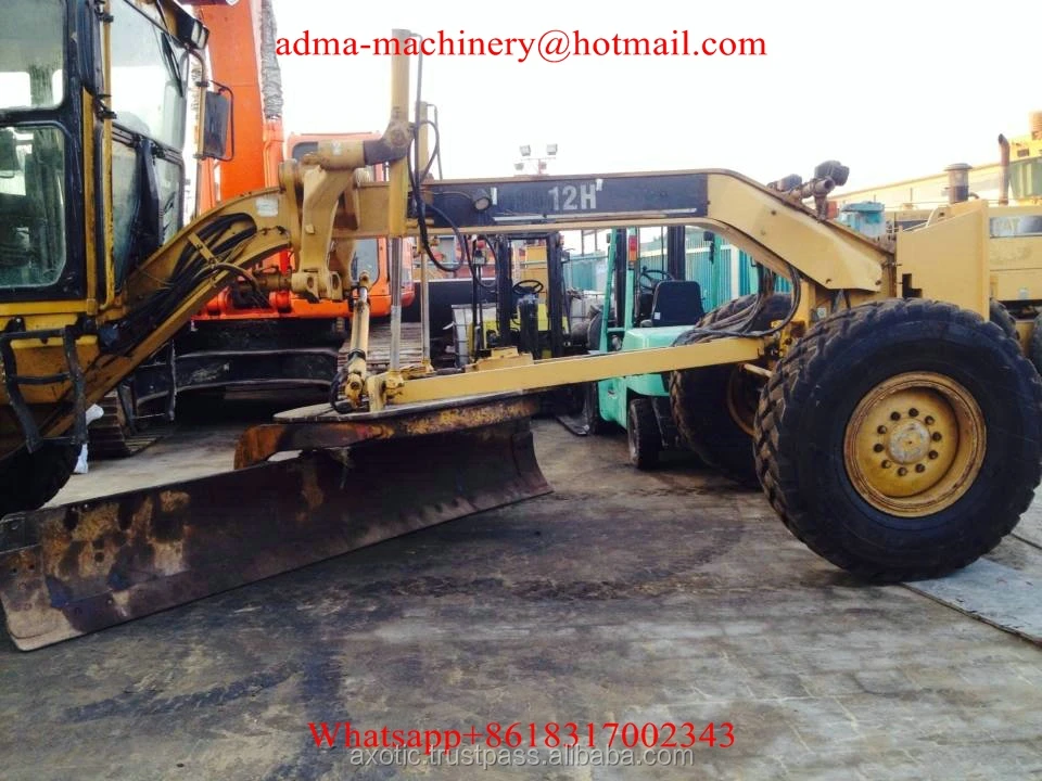 Original USA Used Caterpillar 12H Motor Grader