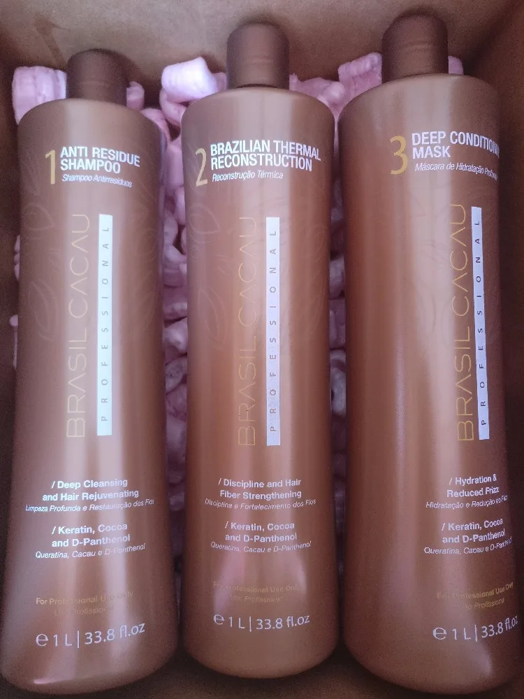 Бразильское Кератиновое средство для лечения волос Cadiveu Brazil Cacau