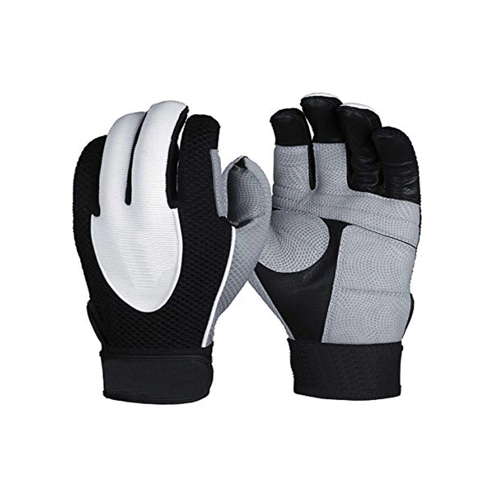 Best quality Wholesale price Pakistani Made Top Custom leather Baseball Batting Gloves