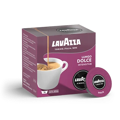 
lavazza a modo mio lungo dolce 16 capsule 