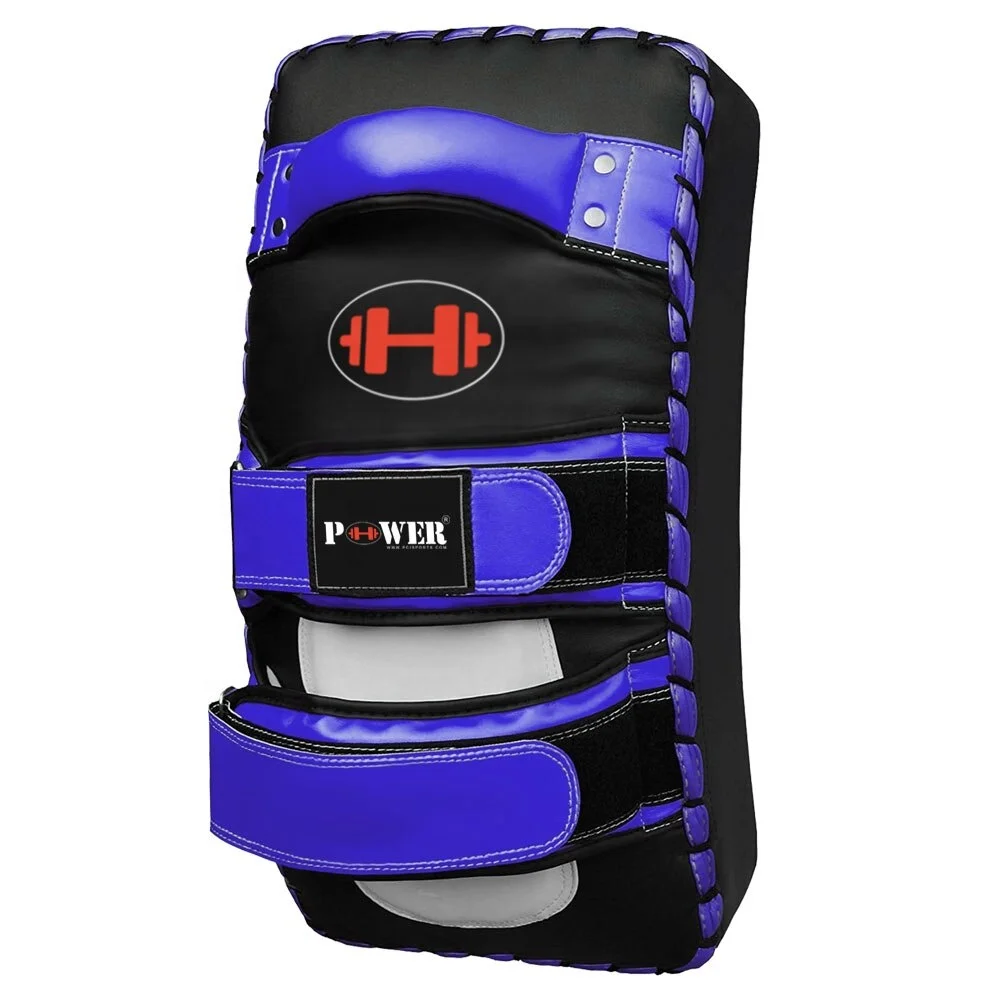 
Durable Custom Curved Leather Boxing Muay Thai Kick Shield | Martial Arts KickBoxing Target Strike Thai Pad 
