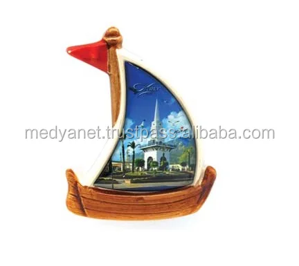 Oem Manufacturer Promotional Custom  Souvenir Fridge Ceramic Magnet Epoxy Tourist Magnet City Magnets