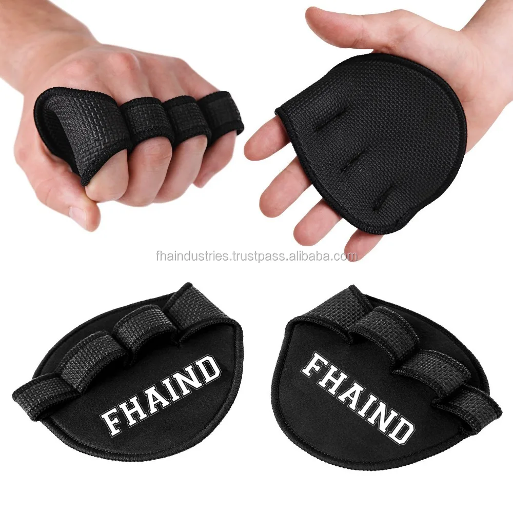 Weight Lifting Grip Pad Gym pads made of neoprene anti slip surface