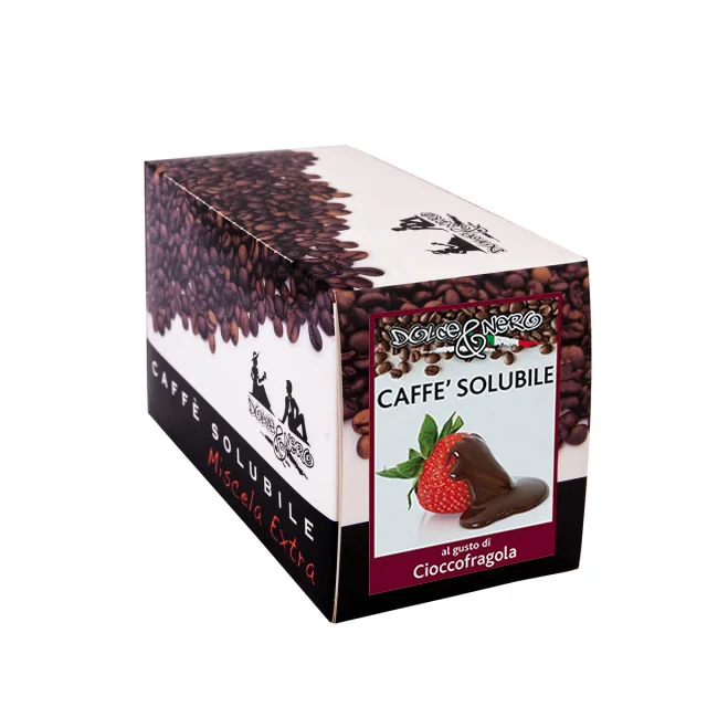 Итальянский кофе с мгновенным вкусом, шоколад, клубника «DOLCE & NERO» CRIMARK