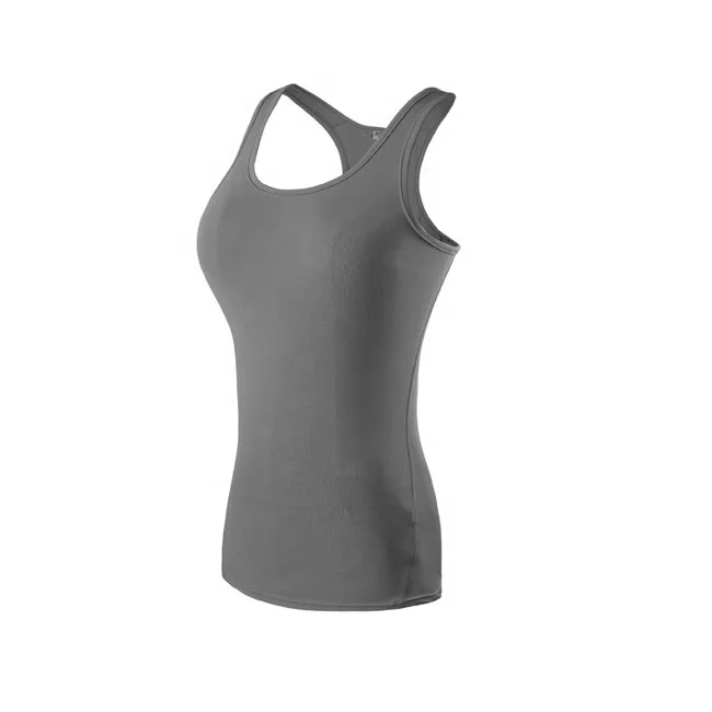 Sleeveless Racerback Yoga Vest Sport Singlet Women Athletic Fitness Sport Tank Tops Gym Running Training Yoga Shirts Sleeveless