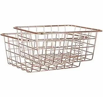 WIRE BASKET KITCHEN DECORATIVE METAL HEART SHAPE WIRE FRUIT BASKET HOME STORAGE IRON BASKET