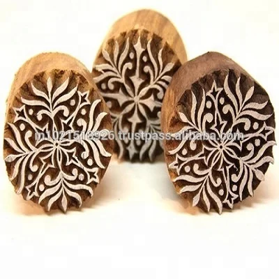 wooden printing stamp