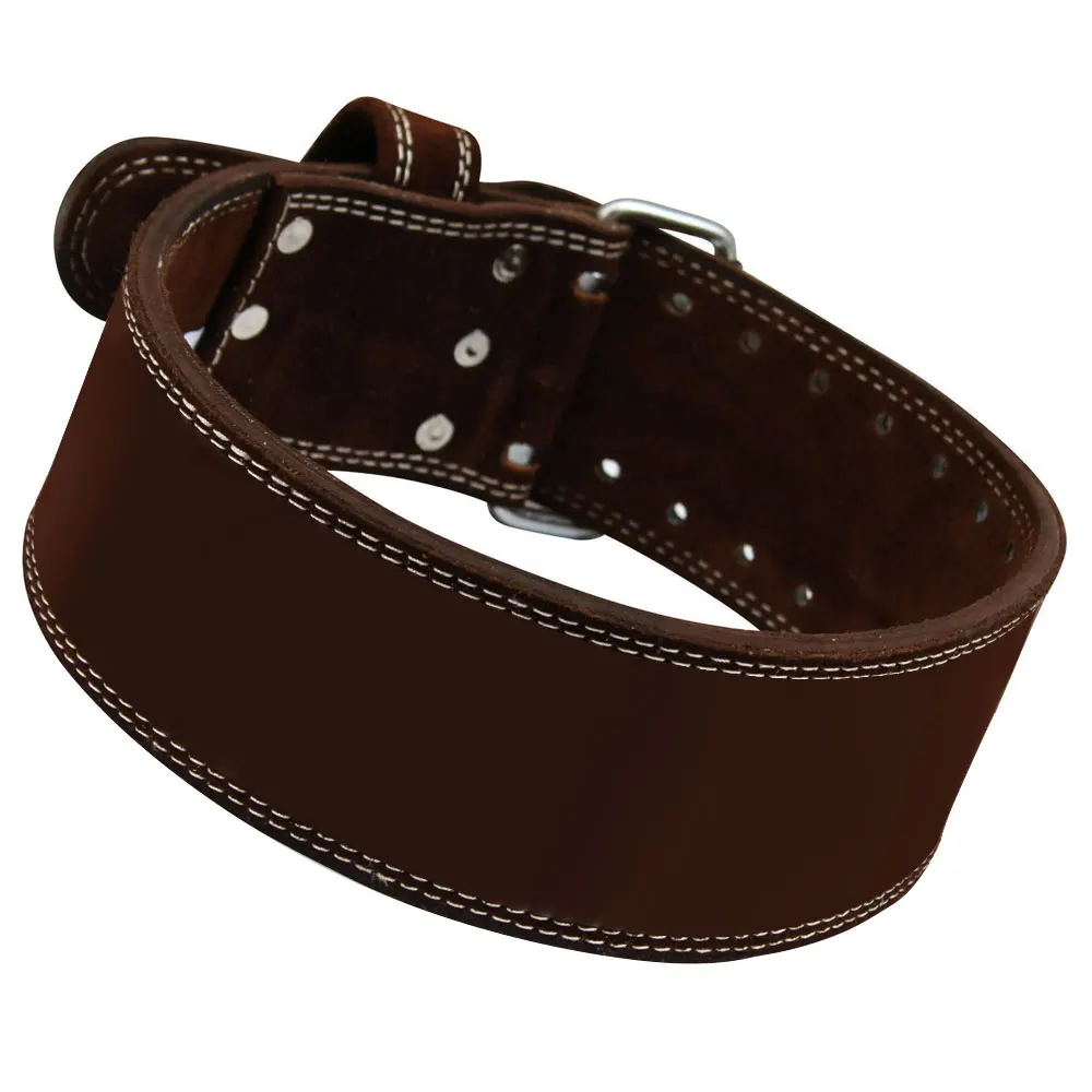 Gym Equipment Custom Bodybuilding Power Protective Adjustable Leather Exercise Weight Lifting Support Weightlifting Belt