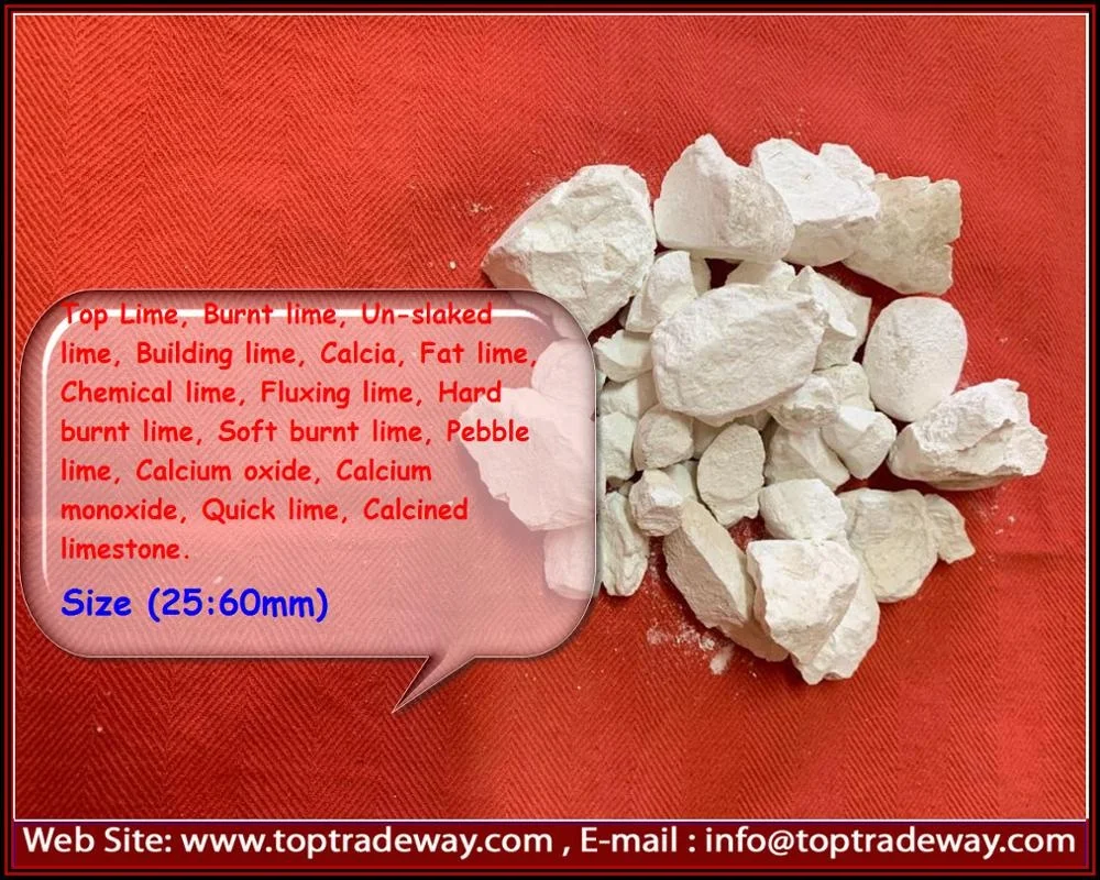  Limestone Raw Material and Waste Water Treatment Application slaked lime