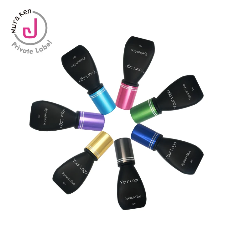 Private Label Latex Free Premium Korea Black Eyelash Glue Adhesive