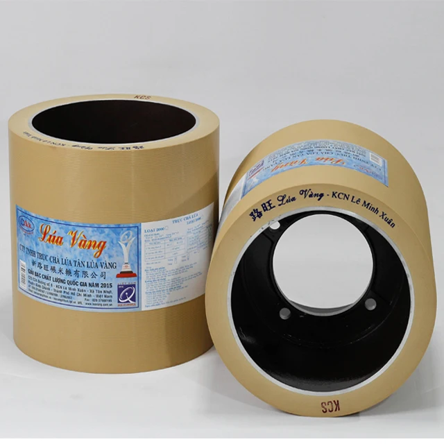 10'  Rice mill rubber rollers made in Viet Nam