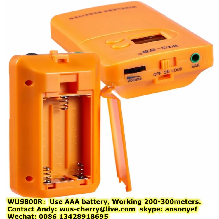 2.4ghz digital wireless tourguide system for Italy museum  visiting