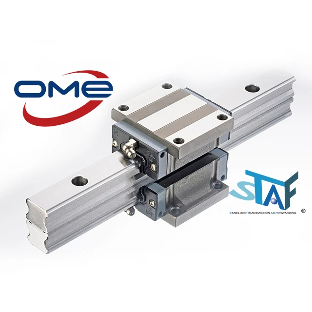 
STAF H25FN BGXH25FN Linear guides Guideway system 1 fixed-length rail + 1block Cutting-DIY 