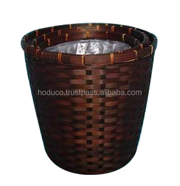 
Customized Colored Weaving Bamboo Box, Bamboo Bin 