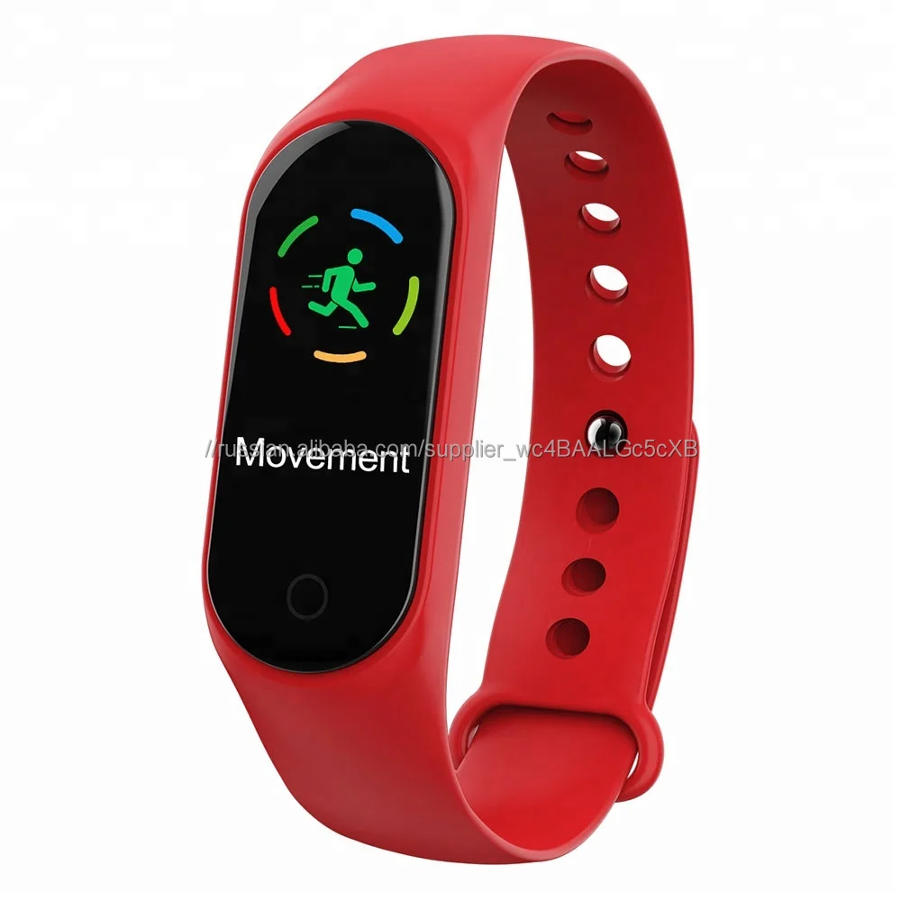M3S Smart Bracelet Цветной экран IP67 Фитнес-трекер кровяное давление Heart Rate Monitor Smart band часы мужские