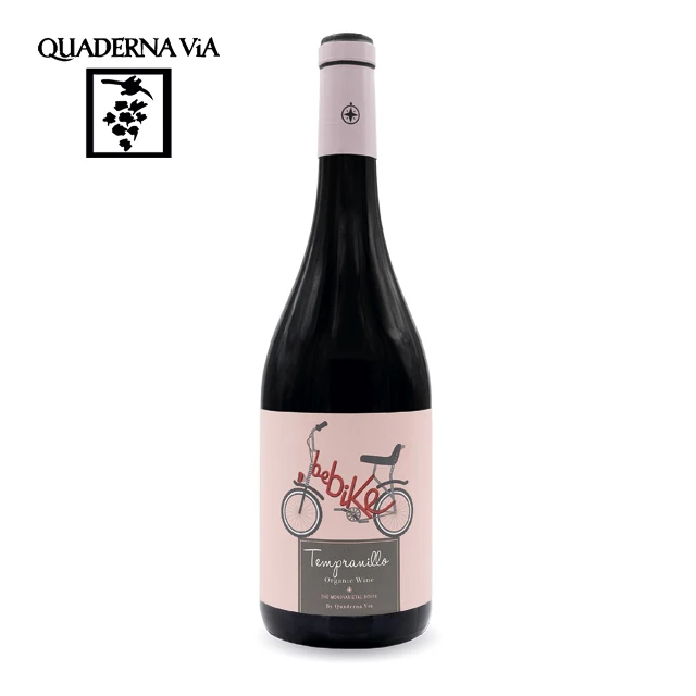 
Organic red Wine Supplier - Be Bike Tempranillo | Quaderna Via 