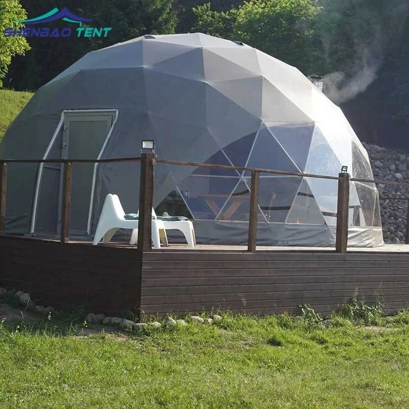 Luxury Igloo Glamping Resort Geodesic Large Dome Tents Big Massive Tent