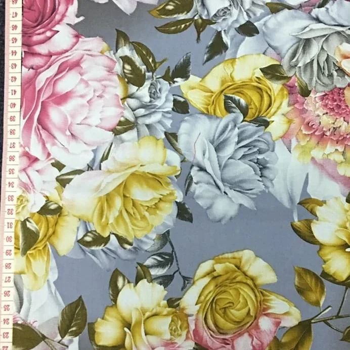 Привлекательная Красивая цветочная коллекция с цифровым принтом