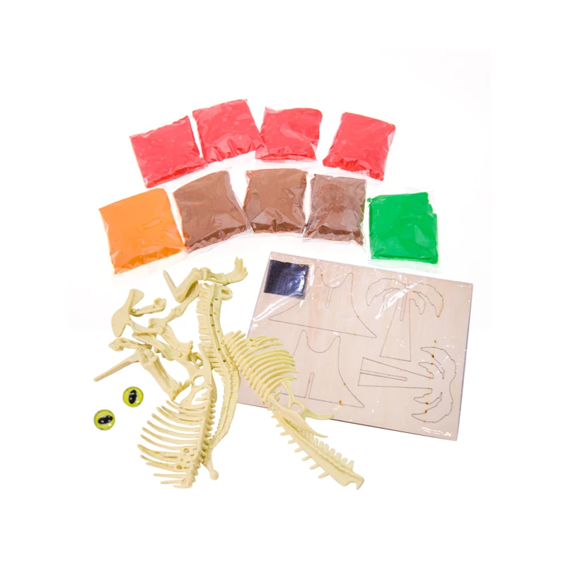 World Of Dinosaur Educational Toys For Kid Hot Sales Polymer Clay Toy Kit For Kids Toys