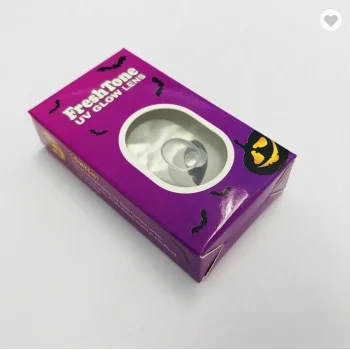 Ультрафиолетовые светящиеся линзы ночного видения FreshTone для косплея сумасшедшие контактные Хэллоуина оптовая