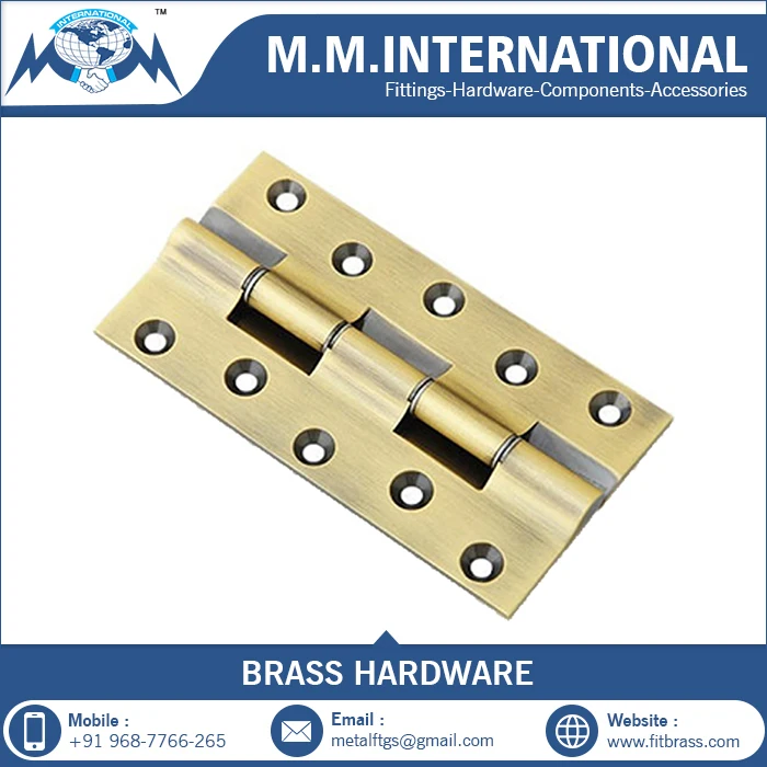 Brass Gold Plated Slow Motion Hinges
