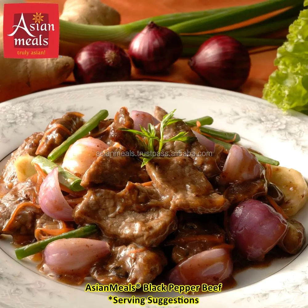 Top Quality Delicious Cooked Black Pepper Sauce with Exotics Spicy Taste Become Very Homey Dish In Malaysia HACCP GMP ISO