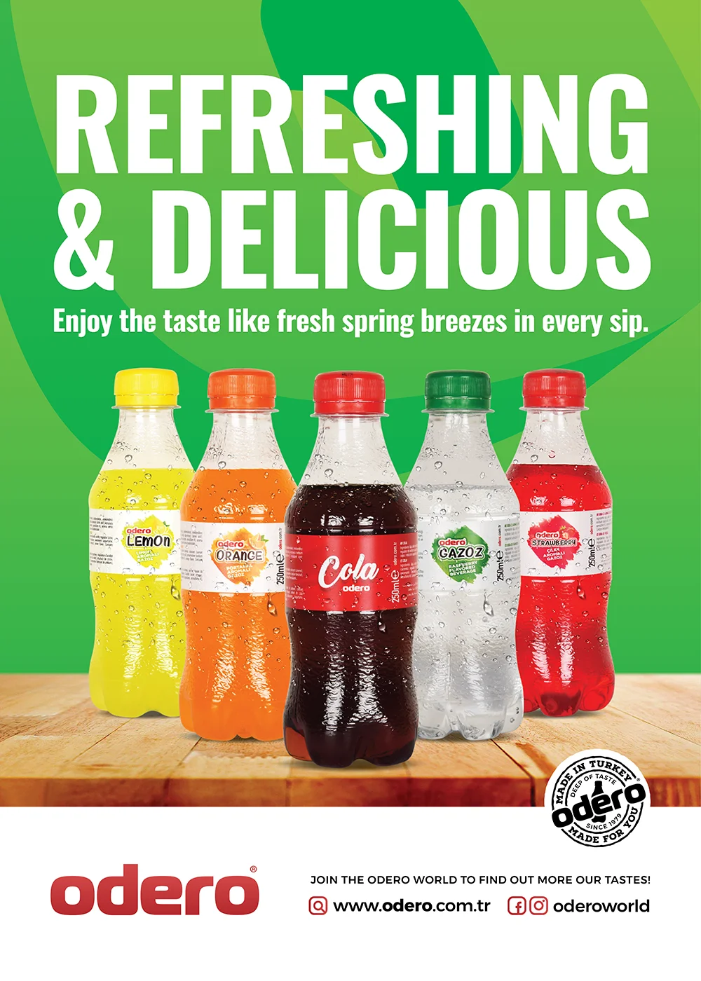 Best Prices Carbonated Drinks COLA Soft Drinks Orange Sparkling Soda Pop Lemon Strawberry 250 ml pet Fresh Beverages
