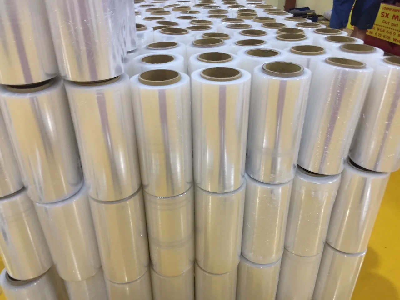 LLDPE Material and Packaging Film Usage pe stretch film with high quality