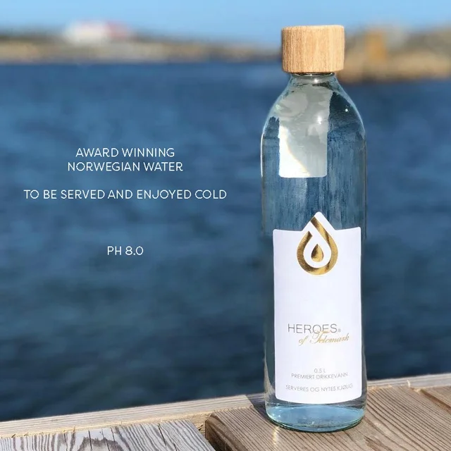 
LUXURY Award Winning Natural Spring Water Alkaline Pure Drinking Water 