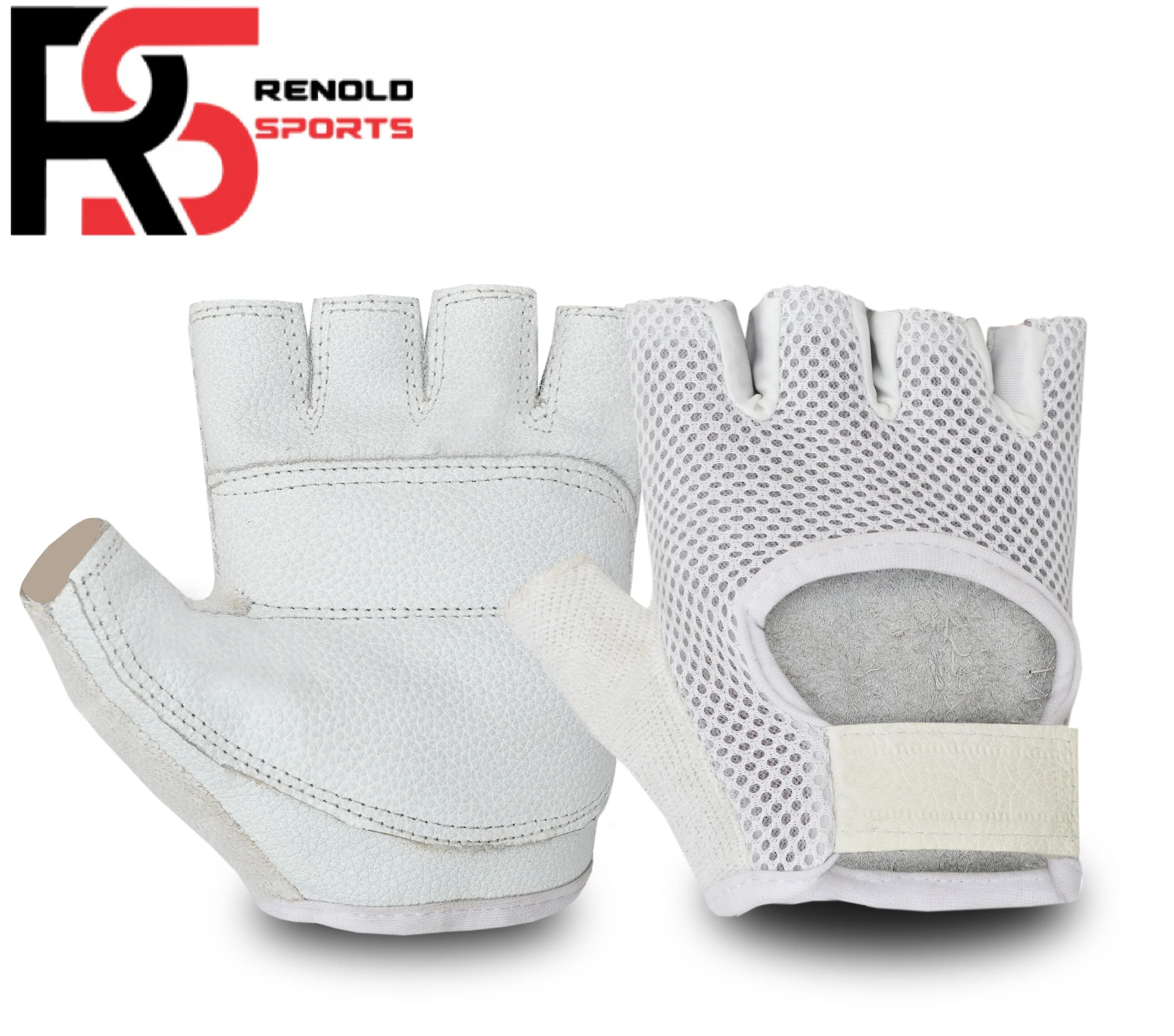 
OEM Custom Logo Equipment Women Ladies Fitness Weight Lifting Workout Half Ginger Red Neoprene Gym Gloves with Wrist Support 