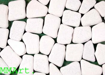 Natural Red Brown Big Size Flat Stepping Stone Cobbles Quality Loose Jumbo Bag Bulk Export PATHWAY Pebbles Floor Competitive