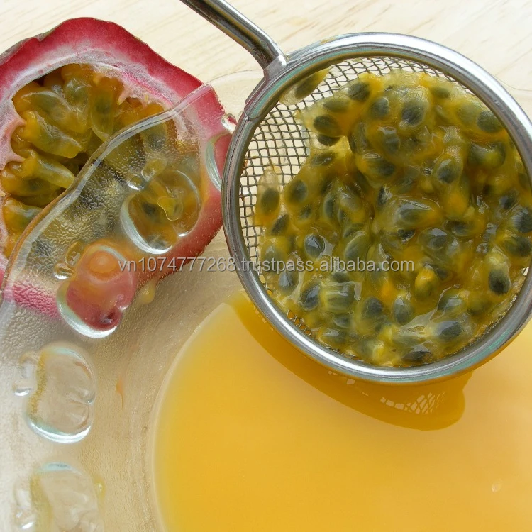 FREE SAMPLE of Passion Pulp/ Passion Juice  with GOOD PRICE and HIGH QUALITY from Vietnam vendor