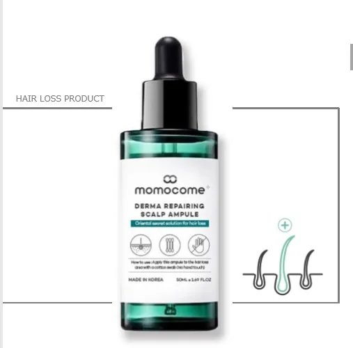 
 MOMOCOME, ампула для кожи головы, против выпадения волос  