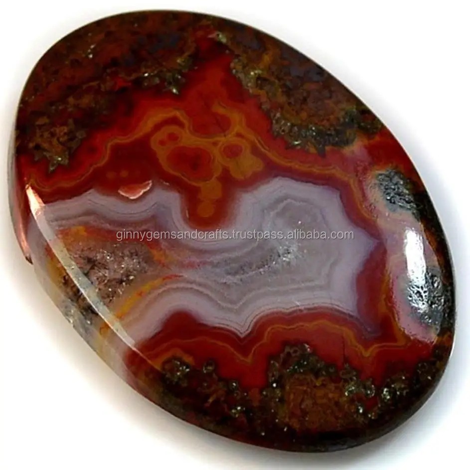 highest top selling good rating brilliant quality natural moroccan seam agate cabochon