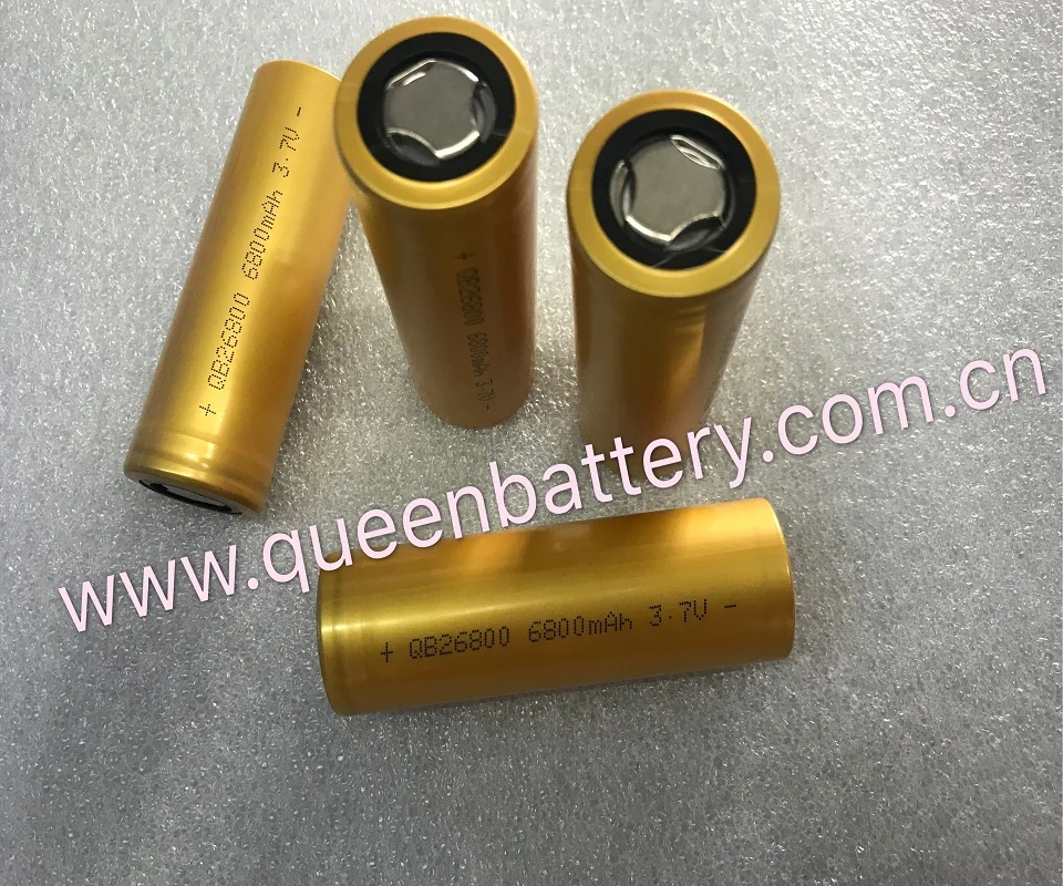 
QB26800 NEW MODEL 26800 6800MAH MODEL AIRPLANE BATTERY CELL 3.7V 5C 30A EV BATTERY 