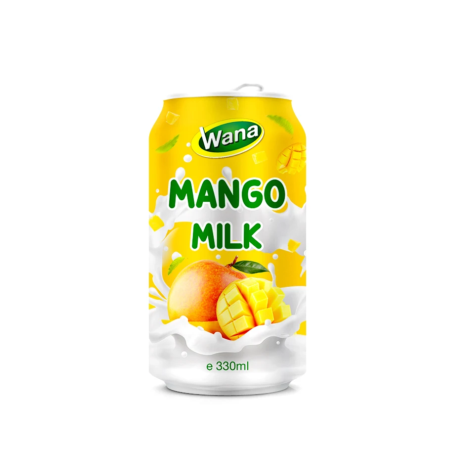Private Label Lychee Milk Drink Manufacturer in 330ml Can